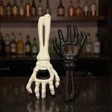 Abridor de botellas con forma de mano de calavera, herramienta creativa para abrir cervezas. Perfecto para fiestas y bromas de Halloween, un regalo ideal y excelente para reuniones de bar - Múltiples estilos - Ver 7