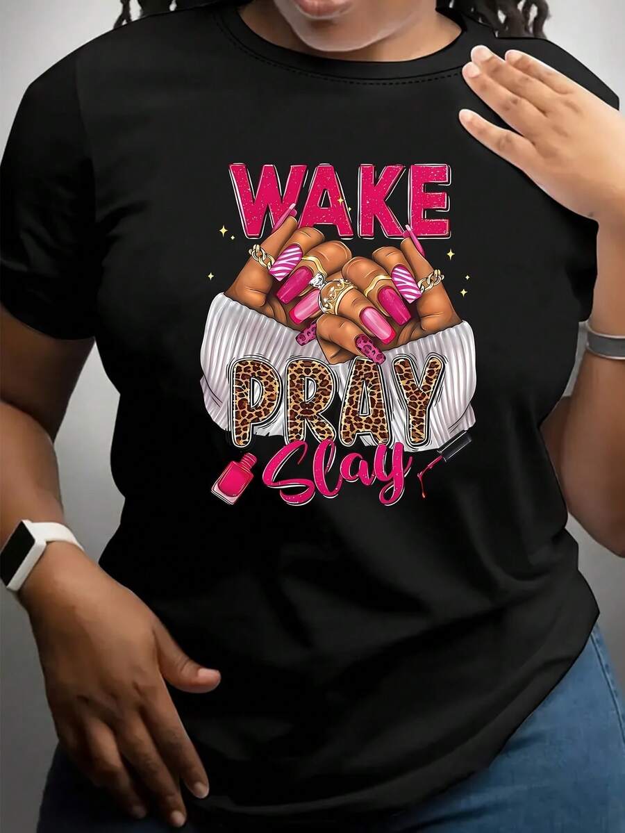 Women T-Shirts - Black - View 1