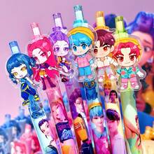 Hasbro 可爱卡通动漫系列按压式圆珠笔，高品质黑色0.5mm墨水笔，适合学生和学习者使用 - 可愛原子筆 - 查看 3