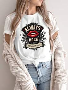 Women T-Shirts - White - View 6