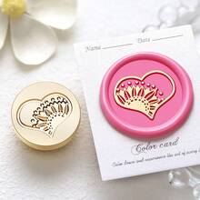 1 con dấu sáp hình trái tim, nhiều kiểu dáng trái tim khác nhau, dùng cho phong bì, thiệp mời, đánh dấu sách, sổ lưu niệm, thiệp chúc mừng, đồ thủ công tự làm, gói quà. - Bộ truyện tình yêu - Xem 26