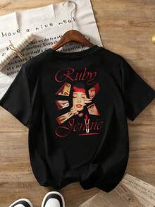 Plus Size T-Shirts - White - View 2