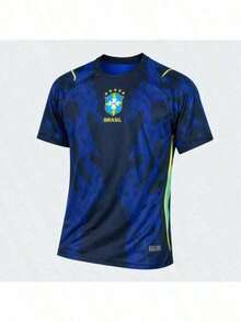 Brazilian National Team Jersey, Blue And Black, 2026 Edition, Best Seller - xanh đen - Xem 2