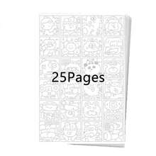 25 Line Drawing Sketches, Simple Doodles, Pen Control Practice Drawings, Suitable For Adults To Draw For Fun And Stress Relief During Work Breaks, Copying Practice Sheets, Trng Focus And Observation Skills - Sets - View 10