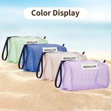 DANYCASE Túi đi biển nhẹ dành cho nữ, túi xách du lịch cỡ lớn dùng cho hồ bơi mùa hè, dây đeo vai có thể điều chỉnh và tháo rời, 3 kiểu mang, vật dụng cần thiết khi đi du lịch, túi siêu lớn cho các bà mẹ, chống cát. - Nhiều màu - Xem 8