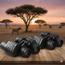 Adult HD 10x50 Binoculars - Compact, Long-Distance Observation, Suitable For Birdwatching, Sports, Travel, Hunting, And Concerts - Includes Carrying Bag And Shoulder Strap. - A - View 7
