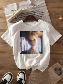 Women T-Shirts - White - View 6