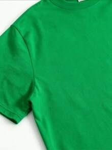 Mexican Basic Casual Loose Fit T-Shirt Women's Printed T-Shirt With A Fun "Teacher" Design, Ideal For Stylish Teachers. Soft And Comfortable Fabric, Perfect For Everyday Wear Or As A Colorful And Original Gift. New Launch - 綠色 - 查看 2