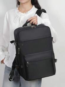 Myco Vacuum Compression Backpack - Durable Nylon, Suitable For Men And Women, Large Capacity Travel Backpack, Multifunctional Luggage Storage Backpack, Lightweight And Waterproof - Perfect For Travel, Hiking, Camping And Outdoor Adventure. Multifunctional Vacuum Compression Storage Backpack Suitable For College Students - Multicolor - View 4