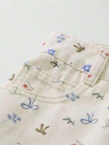 Minifalda vaquera casual y versátil para uso diario con bolsillos y decoración de botones para mujer - Azul 3 - Ver 9