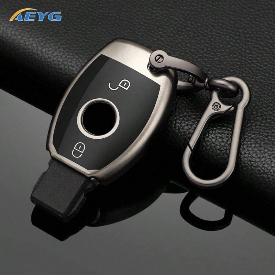 TPU材質 AMG C E M S CLS CLA GLK GLA GLC GLE 車型遙控鑰匙保護套 軟質鑰匙套 - 賓士A款 - 查看 1