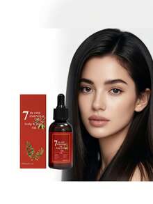 1 Bottle 60ml Multi-Functional Hair Oil: Gentle Formula Nourishes Hair Ends, Locks In Moisture For Lightweight, Smooth And Silky Hair. Also Nourishes The Hair Roots. - Various Scents - View 1