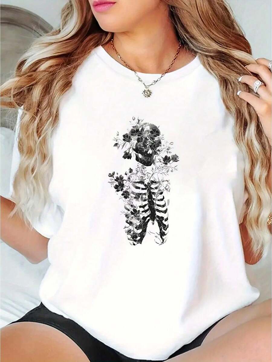 Women T-Shirts - White - View 1