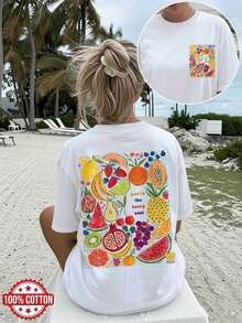 Women T-Shirts - White - View 6