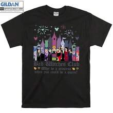 Bad Witches Club Female Villains Bad T-S, & Adult Day Hoodies, Customizable Cistmas Pamas AB208 - 黑色 - 查看 1