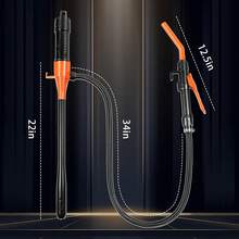 2026 Upgrade Portable Power Battery Pump, Battery Operated Electric Siphon Pump, Gas Pump For Gas Can, Extended Hose Fuel Transfer Pump, Portable Hand Fuel Pump For Gas, Fuel,, Water Transfer - Default - View 8