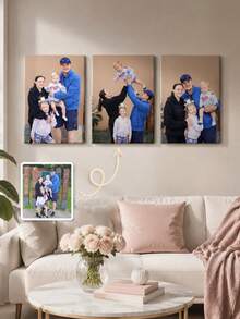 Bộ 3 tranh canvas treo tường tùy chỉnh, tranh poster không khung cá nhân hóa, tranh canvas có khung trang trí trong nhà thoải mái, quà lưu niệm đám cưới, quà tặng Ngày của Mẹ, quà kỷ niệm tốt nghiệp, quà tặng kỷ niệm cá nhân hóa, phù hợp cho đám cưới, Ngày của Mẹ, Ngày của Cha, mùa tốt nghiệp, sinh nhật, trang trí phòng, sản phẩm tùy chỉnh, trang trí phòng ngủ, quà tặng tùy chỉnh, tranh ảnh, hình ảnh, tranh treo tường có khung, quà tặng bạn thân, quà tặng gia đình, quà sinh nhật, quà tặng cho bạn trai, bạn gái, gia đình, cặp đôi, bạn bè, trang trí nhà cửa trang nhã. - Nhiều màu - Xem 4