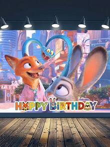 Phông nền sinh nhật chủ đề Disney, chất liệu polyester bền chắc với hình ảnh Zootopia và các nhân vật Joy, Sadness, Anger, Disgust & Anxiety, được thiết kế để sử dụng lâu dài, bền bỉ và tạo ấn tượng thị giác. Được làm từ vải polyester dày, chống rách, sản phẩm có thể chịu được nhiều lần sử dụng, lý tưởng cho các bữa tiệc, sự kiện và thay đổi trang trí thường xuyên. - Lý lịch - Xem 14