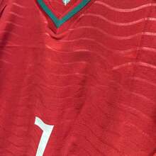 2026 F IFA World Cup Portugal #7 C Ristiano Ronaldo Jersey – Home, Short Sleeve, Fan Version - 紅色 - 查看 3