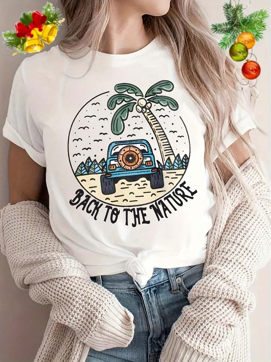 Women T-Shirts - White - View 1