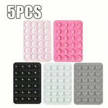 Bộ 5 miếng dán silicon giữ điện thoại có giác hút, keo dính chắc chắn, dùng được cả khi rảnh tay, có thể dán cố định, phù hợp với gương phòng tắm, nhà bếp, ô tô, chụp ảnh tự sướng và phát trực tiếp, tương thích với mọi điện thoại thông minh, là món quà thiết thực. - Nhiều màu - Xem 27