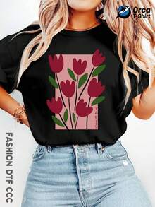 Una camiseta de manga corta para mujer, moderna, a la moda, retro, holgada, suave y cómoda, adecuada para actividades al aire libre en primavera y verano. Elegante camiseta de manga corta para mujer estilo Y2K con un diseño creativo y exquisito de estampado de corazón XO y lazo. Un regalo elegante y hermoso.blusas para mujer,blusas casuales para dama,tops,, mujer premium,y2k,playeras de mujer curvy,ofertas y liquidaciones ropa mujer,playeras deportivas para mujer,,playeras de hombre, mujer,blusas>elegante I6Z2 - Negro - Ver 8