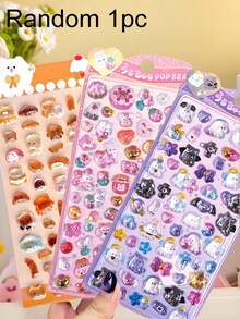 3D Embossed Foil Stickers - Underwater World, Ocean Bubbles, Suitable For Decorating Diaries, Photo Albums, Phone Cases - Multicolor - View 11