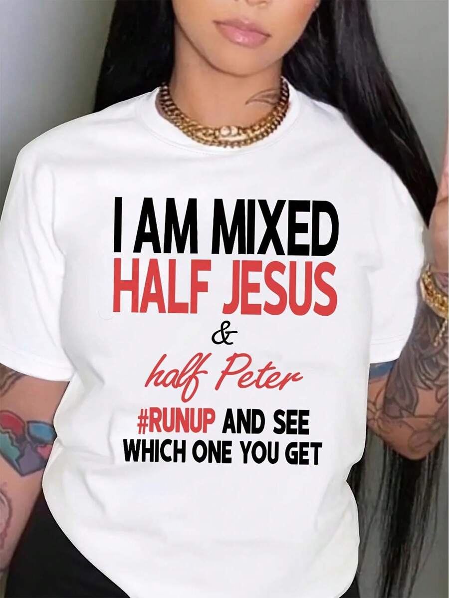 Women T-Shirts - White - View 1