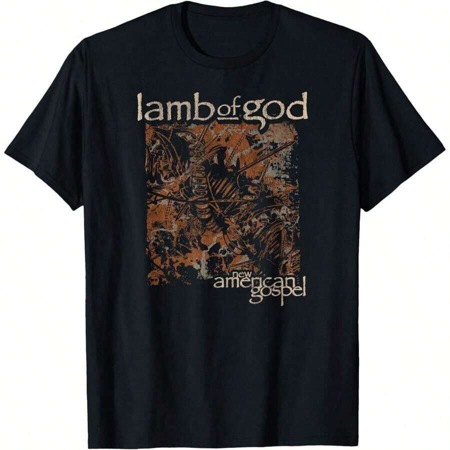 Camiseta de manga corta Lamb Of God - Triumverate 100% Algodón - Negro 13 - Ver 1