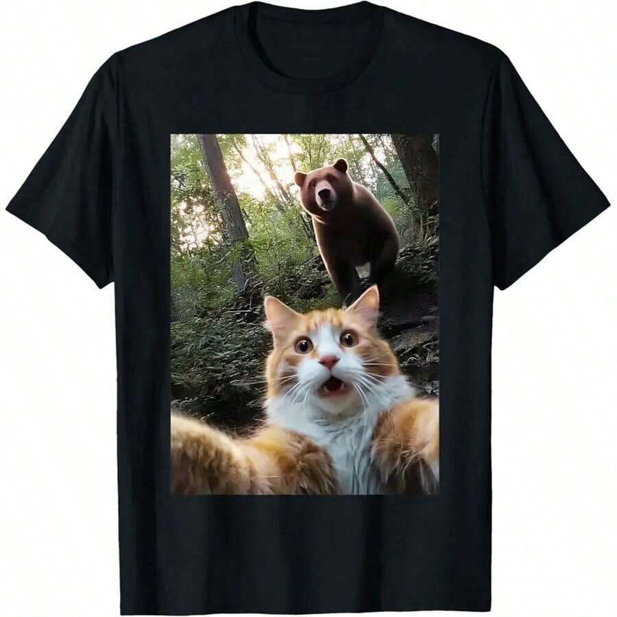 DopeSkillss Short-Sleeved Graphic T-Shirt, Urban Style, Hip Hop, , Unisex, T-Shirts To Match The Color Of The Sneakers, Real Lover, 100% Cotton. - 黑色 17 - 查看 1