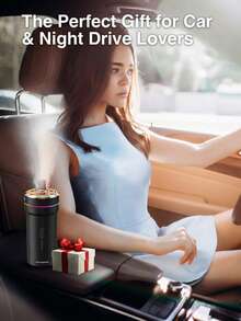 Humidificador Premium para Auto DOVVEE: Donde cada gota nutre tu viaje. Respira serenidad, conduce con claridad. Eleva tu espacio, eleva tu espíritu. - Beis - Ver 7