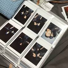 Ini adalah album foto minimalis berukuran 3 inci yang dapat memuat foto berukuran 2,55 x 8,99 cm. Album ini memiliki desain transparan buram dengan 84 halaman, sehingga sangat cocok untuk menyimpan kartu permainan dan merekam kenangan, serta sesuai untuk penggunaan di rumah dan sekolah. - beraneka warna - View 5