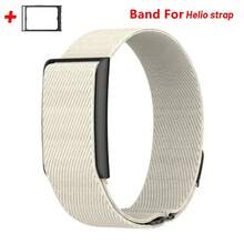 Correa Helios para bandas brazalete deportivo de nylon suave con bucle + marco adaptador para correa Helio ajustable y elástica para hombres y mujeres - Correa para Helio - Ver 17