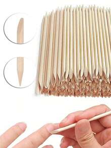 Bộ 5/10/20 chiếc dụng cụ đẩy và loại bỏ biểu bì móng tay đa năng hai mặt, dụng cụ làm móng tay và móng chân, que tẩy lông, thích hợp cho tiệm nail, tự làm móng nghệ thuật, tẩy móng, dụng cụ làm móng, đồ dùng làm móng, mùa tựu trường, móng tay, ép móng. - phong cách khác nhau - Xem 2