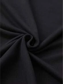 Camiseta de algodón de color para mujer con estampado vintage de la bandera mexicana y estrellas, de manga corta, nueva para verano, estilo casual, elegante y a la moda. - Negro - Ver 6