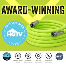 KOKK2O Garden Hose 5/8 In. X 50 Ft. Lightweight All-Weather Water Hose Durable And Flexible Leak-Free Connections - Chartreuse - View 2
