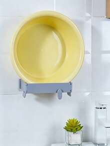 1PC Foldable Garbage Rack, No Need To Drill Holes And Save Space, Wall Mounted Storage Rack, Anti Odor And Leak Proof, Foldable Garbage Rack On The Side Of Kitchen/Bathroom/Office Desk, Strong Load-Bearing Capacity, Buckle Fixation, Garbage Bag Does Not Fall Off, Ultra-Thin Folding, Wall Mounted Does Not Occupy Space, Kitchen Cabinet Retractable Plastic Bag Folding Garbage Rack - Grey - View 8