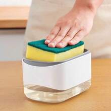 SOAP DISPENSER WITH INCLUDED SPONGE - A - View 4
