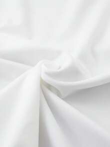 Camiseta de manga corta suave para mujer, estilo universitario urbano, con lindo estampado de animales coreanos, con etiqueta de talla, cómoda para deportes diarios y  de moda, Playera de manga larga para mujer - Lavable a máquina - Blanco - Ver 4