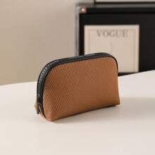 Bolsa de cosméticos portátil de gran capacidad, organizador multifuncional, bolsa de almacenamiento de maquillaje elegante y minimalista, organizador de alta calidad - Ver 14