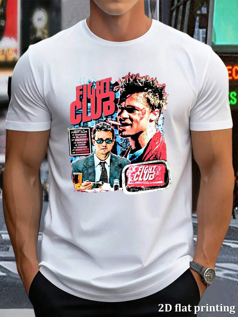 Men T-Shirts - 白色 - 查看 1
