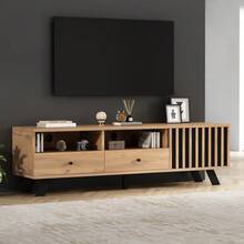 Muebles para televisión y centros de entretenimiento - Madera natural - Ver 6