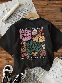 Women T-Shirts - Black - View 3