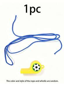 10pcs/Set Random Color Football Whistle Cheerleading Props And Referee Whistle, Football Pattern Party Whistle, Football Theme Party, Sports Party Whistle Set, Suitable For Party Or Football Match, Sports Party, Birthday Party, As Gift, Party Favors, Gifts, Party Supplies - Football Whistles - View 14