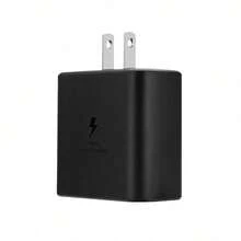 45W 超级快充 Type-C 充电器，可选配 1 米 C-C 数据线，兼容三星 S26/S25/S24/S23/S22 系列和 17/16/15 系列，适用于家庭、办公室和旅行使用。 - 美規A型插(110-127V) - 查看 10