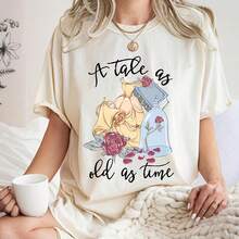 Vintage Tale As Old As Time , R  Princess , Belle Beauty Princess S, - Blanco - Ver 1