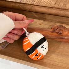 1 chiếc hộp đựng tai nghe Bluetooth không dây hình sushi cá hồi, phụ kiện dễ thương, bền và thời trang, tương thích với Pro3/1/2/3/4/Pro/Pro2 - Nhiều màu - Xem 10