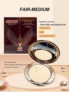 Charlotte Tilbury Airbrush Flawless Finish Polvo #1 Color Claro 8g/0,28 Oz | Polvo fijador ultra fino y ligero para un aspecto perfecto y sin imperfecciones | Cubre instantáneamente las imperfecciones y las líneas finas | Acabado mate de larga duración con efecto de enfoque suave | Apto para todo tipo de pieles - grasa, seca y mixta - 1 Feria - Ver 5