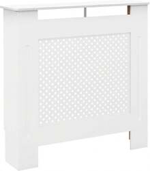 Wooden Radiator Cover Heating Cabinet Modern Home Furniture Grill Style White Painted (Small) - Small - 查看 7