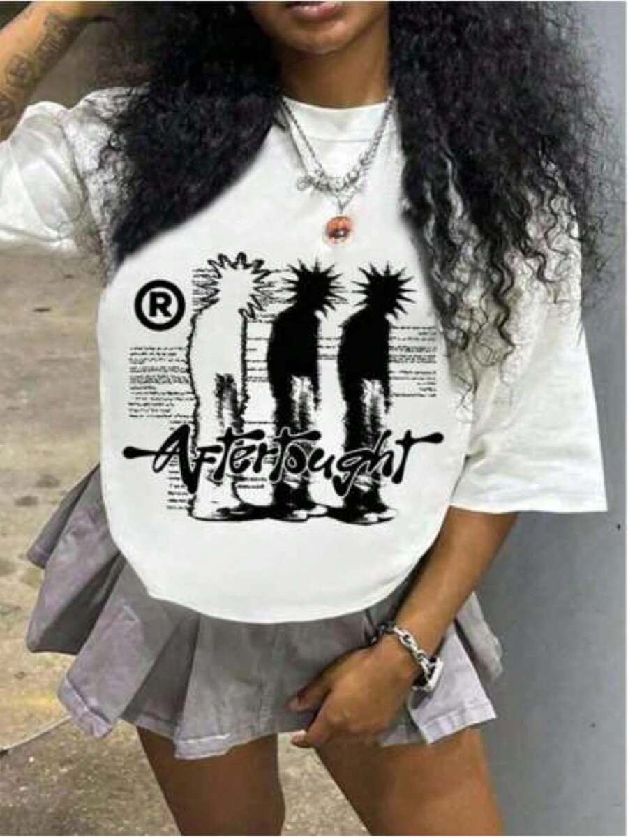 Women T-Shirts - White - View 1